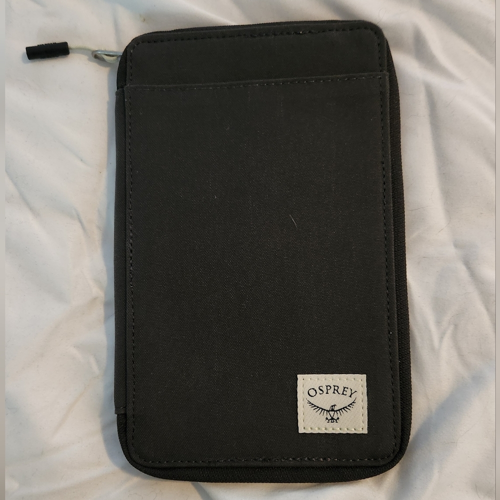 Osprey Black Travel Wallet